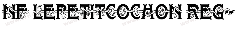 NF Lepetitcochon Reg字体转换